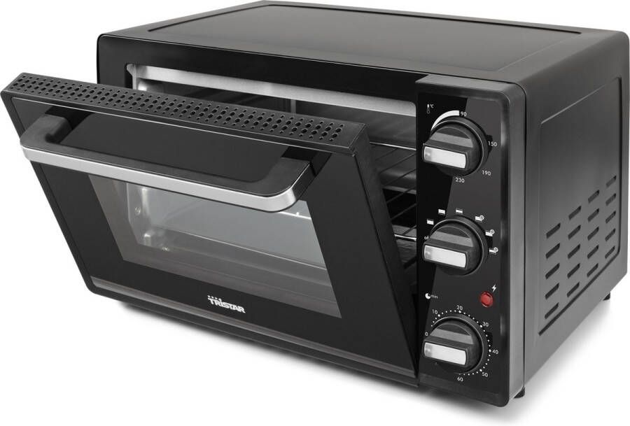 Tristar OV-3625 Convectieoven – Vrijstaande Oven 28 liter – Heteluchtoven 1500 Watt Zwart