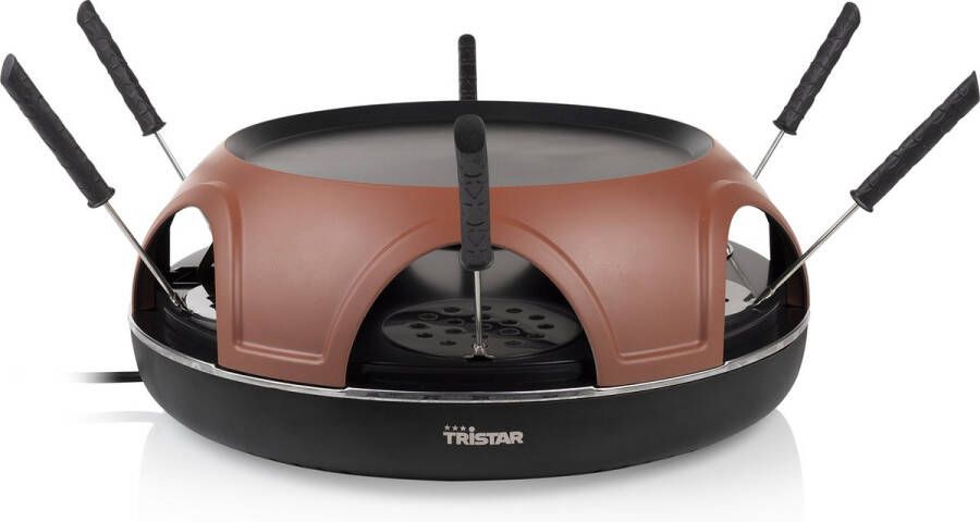 Tristar Gourmetstel en Pizzamaker PZ-9160 Pizza Festa Gourmet – 3 functies in 1: pizzamaker gourmetset en bakplaat Geschikt voor 6 personen - Foto 2