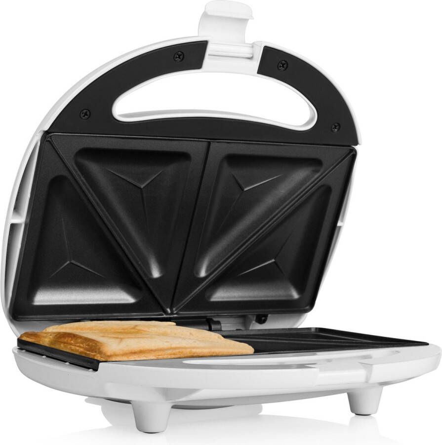 Tristar SA-3052 Tosti-ijzer – Geschikt voor 2 tosti s Antiaanbaklaag Tosti apparaat Wit