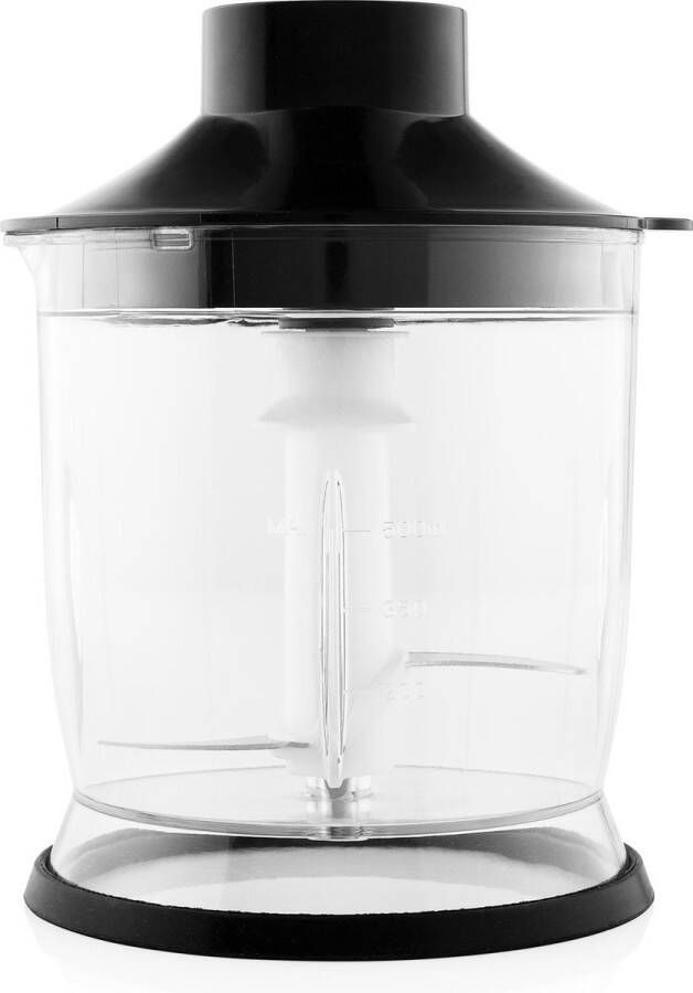 Tristar Staafmixer Set MX-4829 4-in-1 Staafmixer Inclusief Garde Hakmolen en Maatbeker 700ml Turbofunctie Met afneembare roestvrijstalen staaf 1000 watt RVS