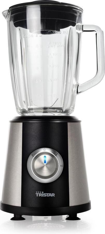Tristar BL-4430 Blender – Inhoud: 1.5 liter – Roestvrijstalen behuizing - Foto 2