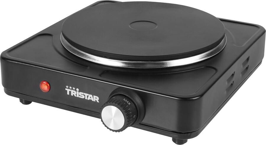 Tristar KP-6151 Elektrische kookplaat 1500W 1 Kookzone Vrijstaand Zwart