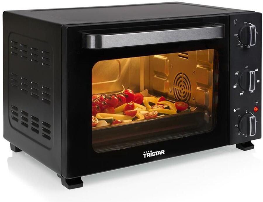 Tristar OV-3627 Oven 1500 W 27 Liter Camping Vrijstaande Oven Zwart