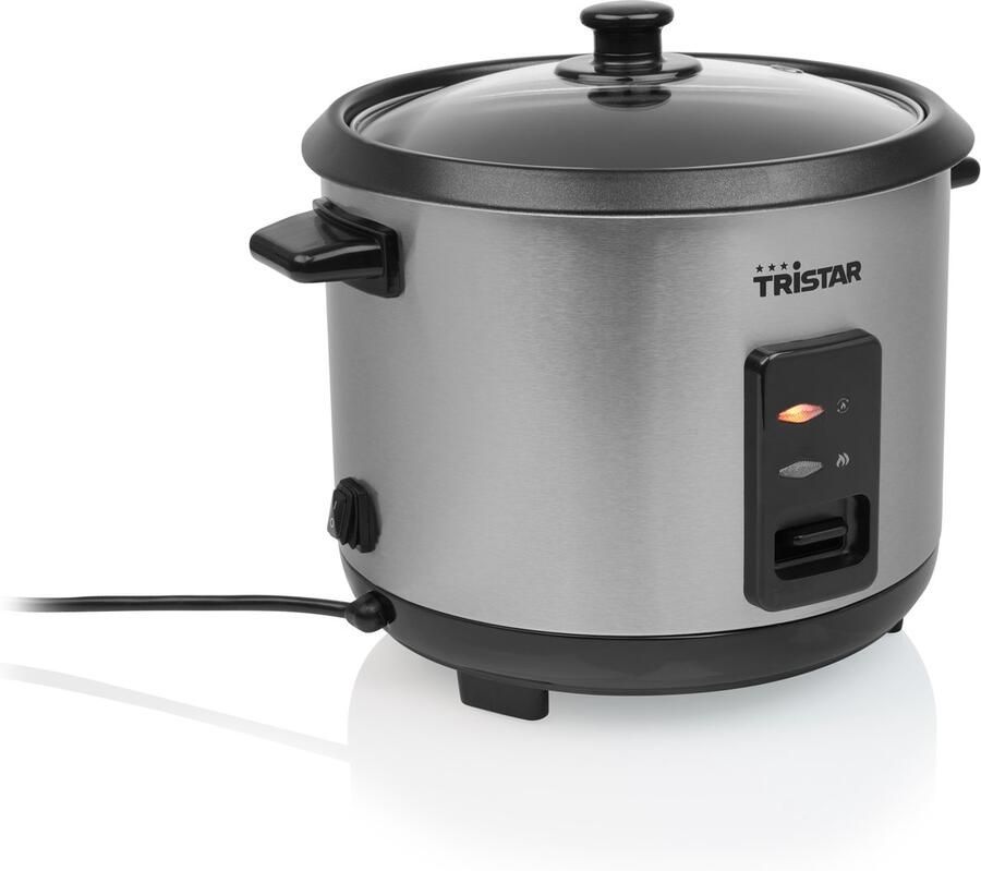Tristar RK-6147 Rijstkoker 1 5L 8 personen Automatische uitschakeling warmhoudfunctie Uitneembare binnenpan