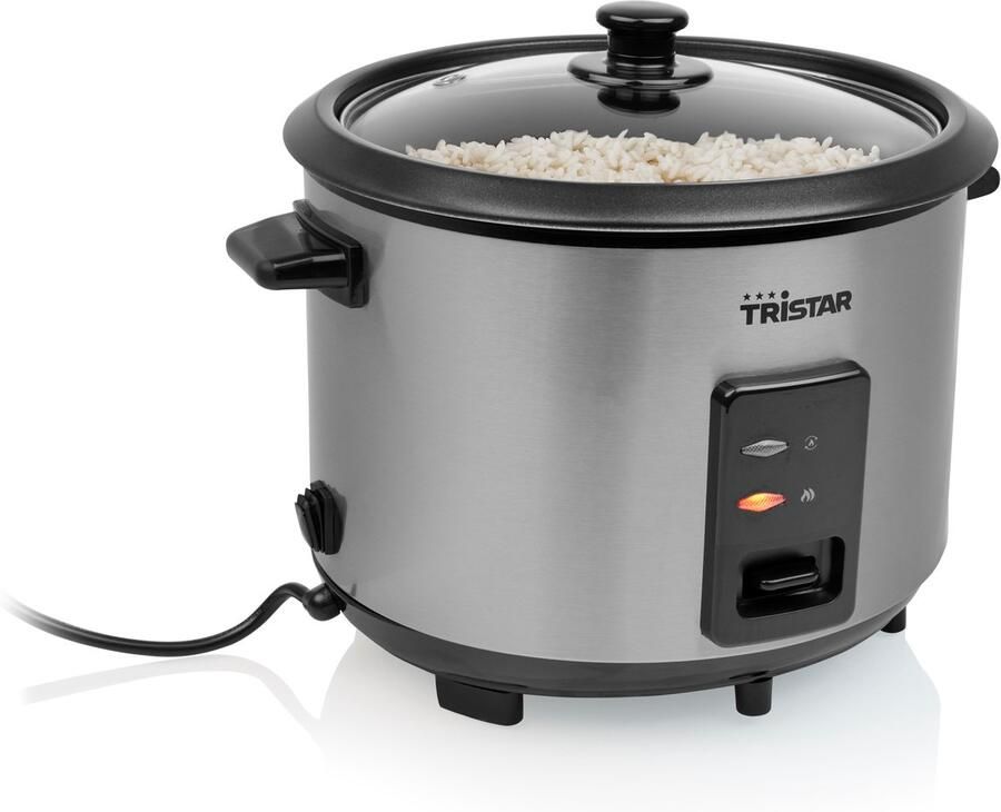 Tristar RK-6148 Rijstkoker 1 8L 10 personen Volledig automatisch Geschikt voor thuis en camping