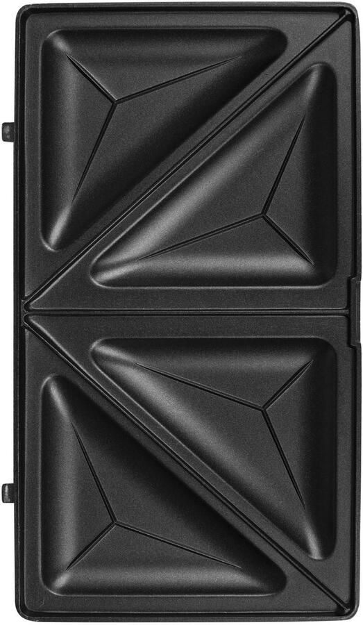 Tristar Tosti-ijzer SA-3070 3-in-1 met tosti- grill- en wafelplaten Anti-aanbaklaag 800W Zwart RVS - Foto 3
