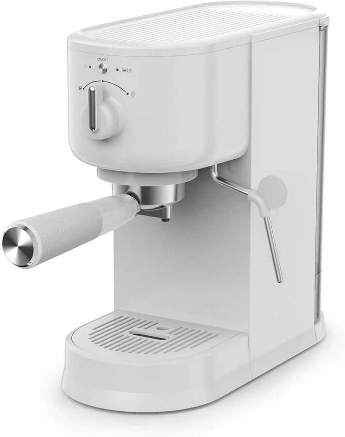 Triumpunpre Volautomatische espressomachine Compacte koffiemachine voor espresso cappuccino en latte 31 5 x 14 2 x 29 5 cm wit