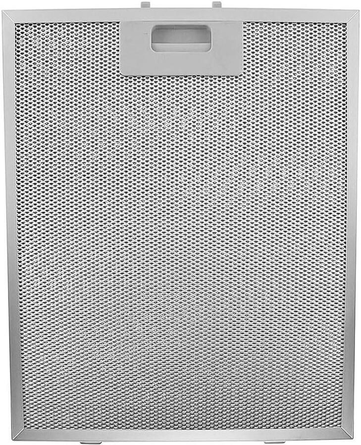 EGoods Metalen vetfilter voor afzuigkap 230x260x9mm Luchtstroomfilter keukenventilatie Geuren verwijderen Compatibel met afzuigkappen