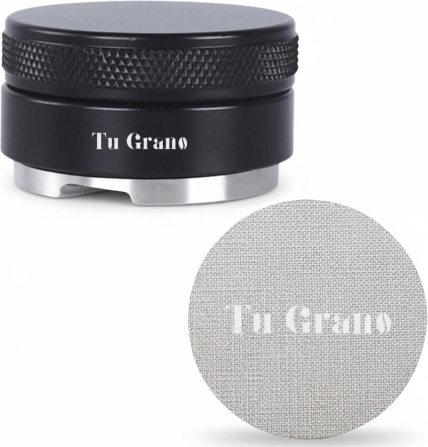 Tu Grano Barista Set Koffie Verdeler & Puck Screen 53 3mm Koffie Distributeur Espresso Verdeler Koffie Tamper