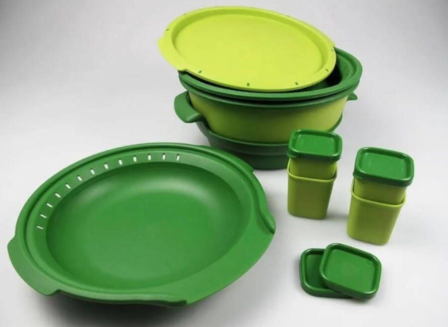 Tupperware Micro Gourmet Stoompan met extra schaal - Foto 3