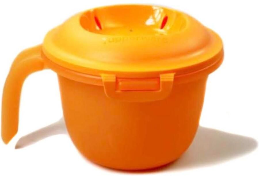 Tupperware Magnetron junior rijstkampioen 550 ml zwart wit enkele rijstkoker - Foto 4