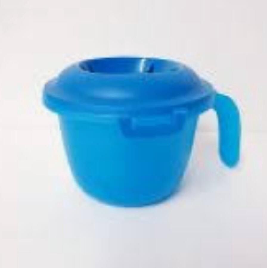 Tupperware Magnetron junior rijstkampioen 550 ml zwart wit enkele rijstkoker