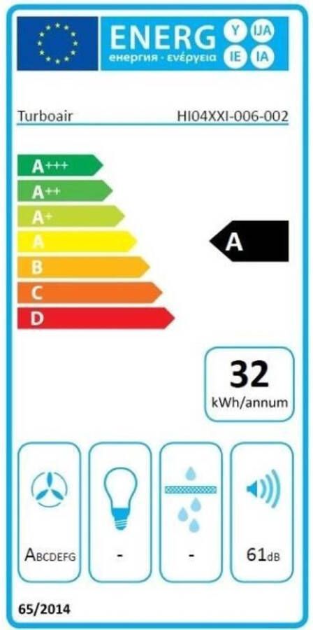 Turboair Impulso Zwart Ingebouwd 83 cm Inductiekookplaat zones 4 zone(s) Inbouw afzuigkap - Foto 2