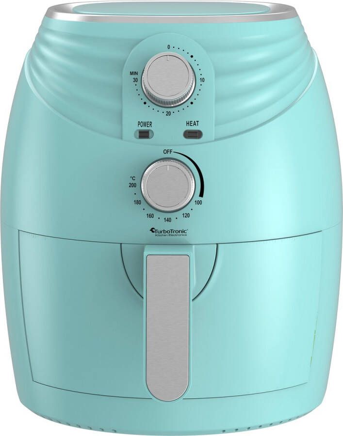 TurboTronic AF11M Airfryer Heteluchtfriteuse 3.5L Turquoise