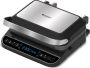 TurboTronic CG900 Contactgrill – 3-in-1 Wafelijzer Panini- & Tosti-ijzer – 180° Uitklapbaar – BPA-vrij – Zwart - Thumbnail 2