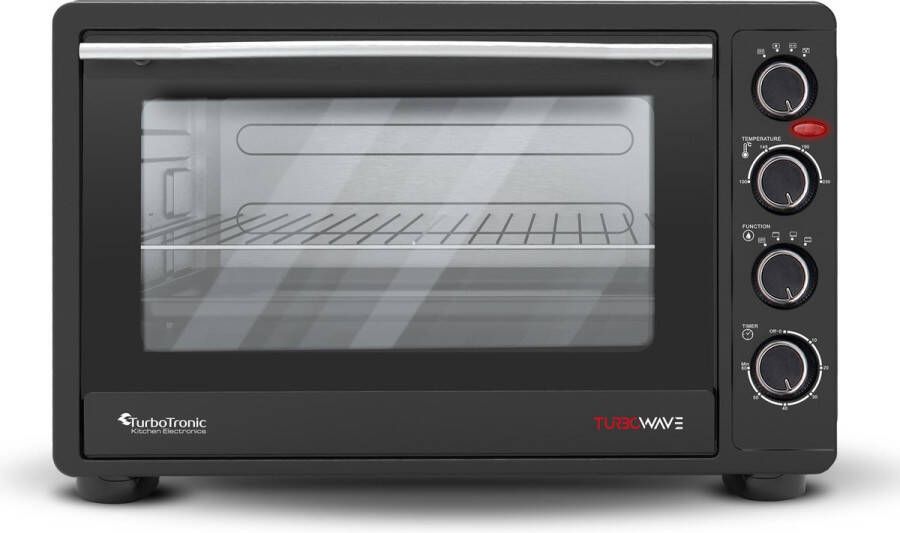 TurboTronic EV60 Elektrische Oven 60 Liter Zwart - Foto 2