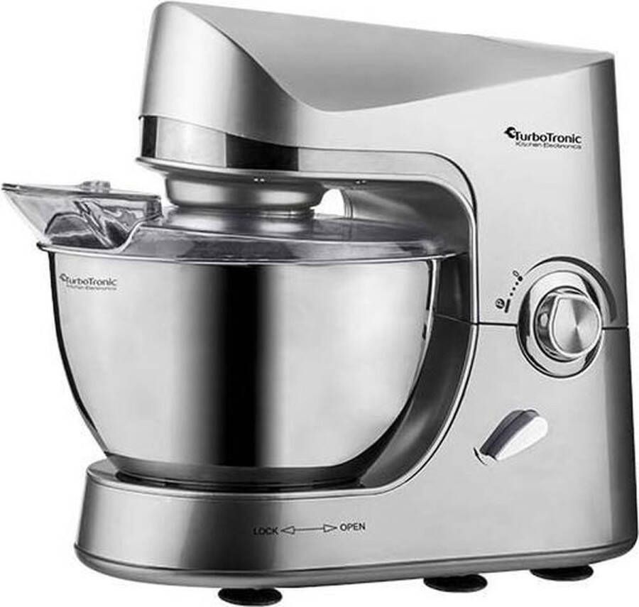 TurboTronic ProMix Keukenmachine Zilver