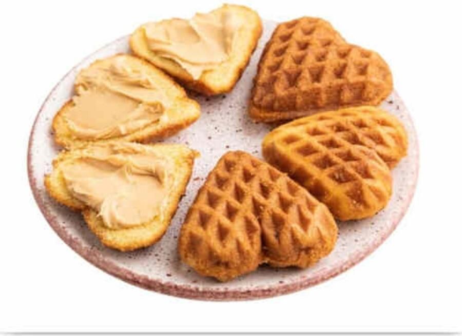 TuttoBello Mini Wafelijzer Wafelmaker Waffle Maker