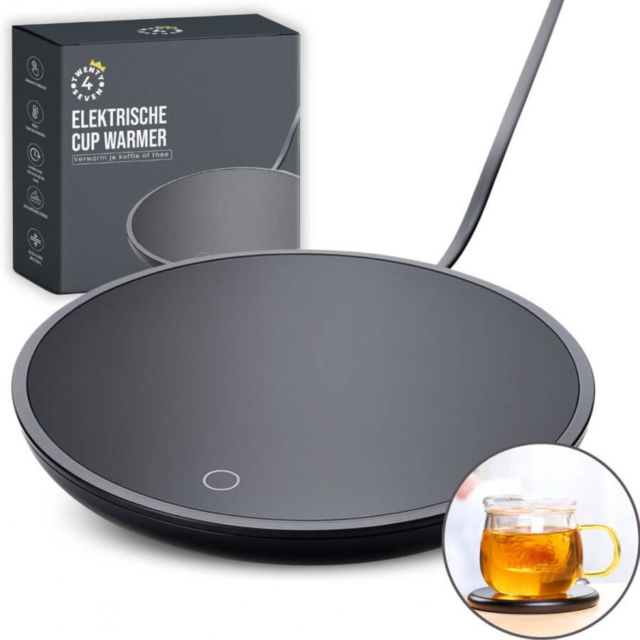 Twenty4seven Elektrische Cup Warmer Mug Verwarmer voor Koffie & Thee Warmhoudplaat Verwarmde Mok Onderzetter