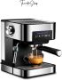 Biolomix TwindleShop BioloMix 20 Bar Italiaanse Type Espresso Koffiezetapparaat Espresso Machine Met Melkopschuimer Wand Voor Espresso Cappuccino latte En Mokka - Thumbnail 1