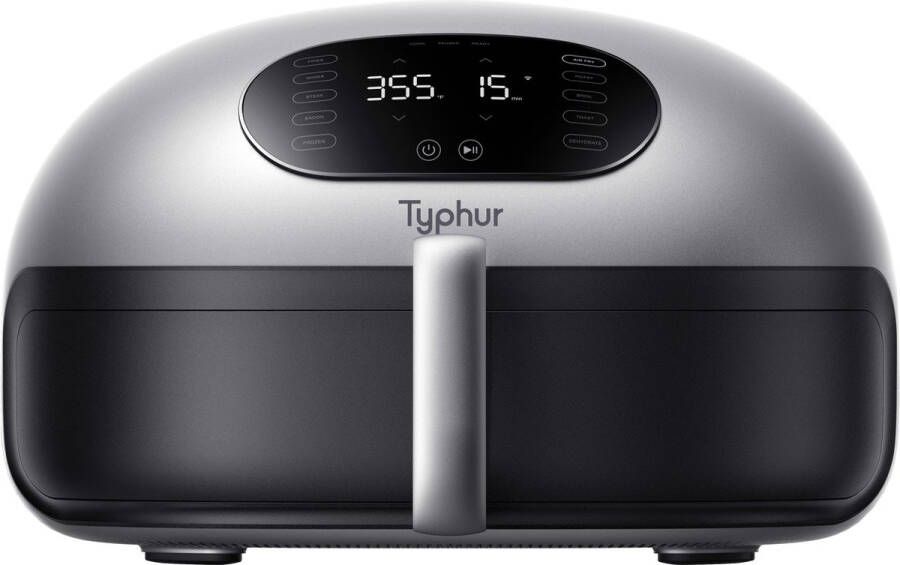 Typhur Dome 2.0 Airfryer XXL Tot 30% sneller koken 5 6L capaciteit 99 5% minder olie Zelfreinigend Stille werking (55dB) 10-in-1 multifunctioneel Gelijkmatig en gezond koken - Foto 2