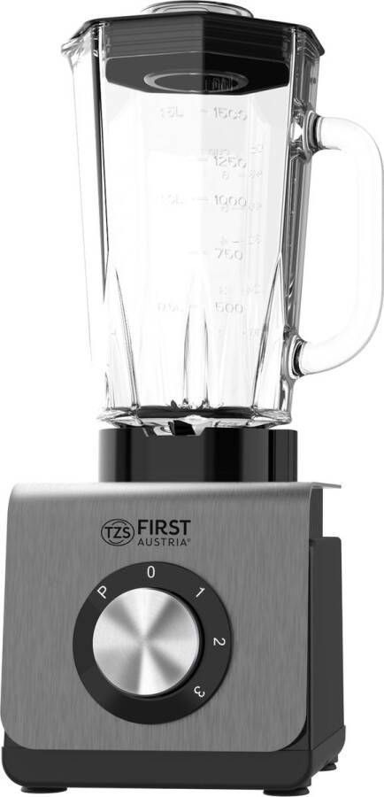 First Austria TZS 5240-2 Power Blender 1.5 Liter RVS