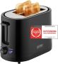 TZS FIRST AUSTRIA Broodrooster Toaster 7 Warmteniveaus 2 Extra brede gleuven 750W Zwart - Thumbnail 2