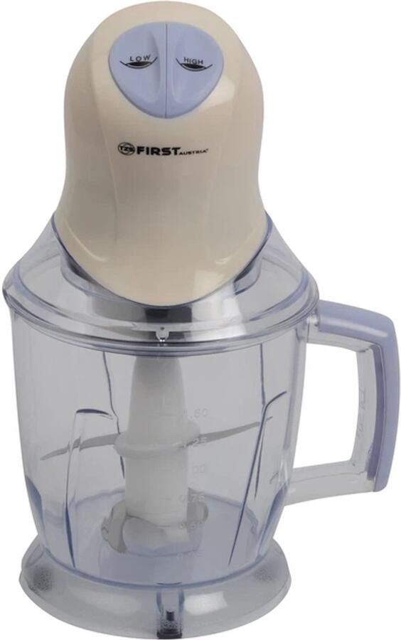 TZS FIRST AUSTRIA FIRST Austria Hakmolen 1 5 Liter 400W – Elektrische Food Chopper – 2 Snelheden – RVS Messen – FA-5114-5-GR