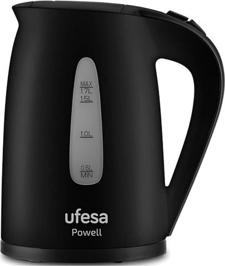 UFESA Black Power Waterkoker 1.7 Liter 2200 Watt