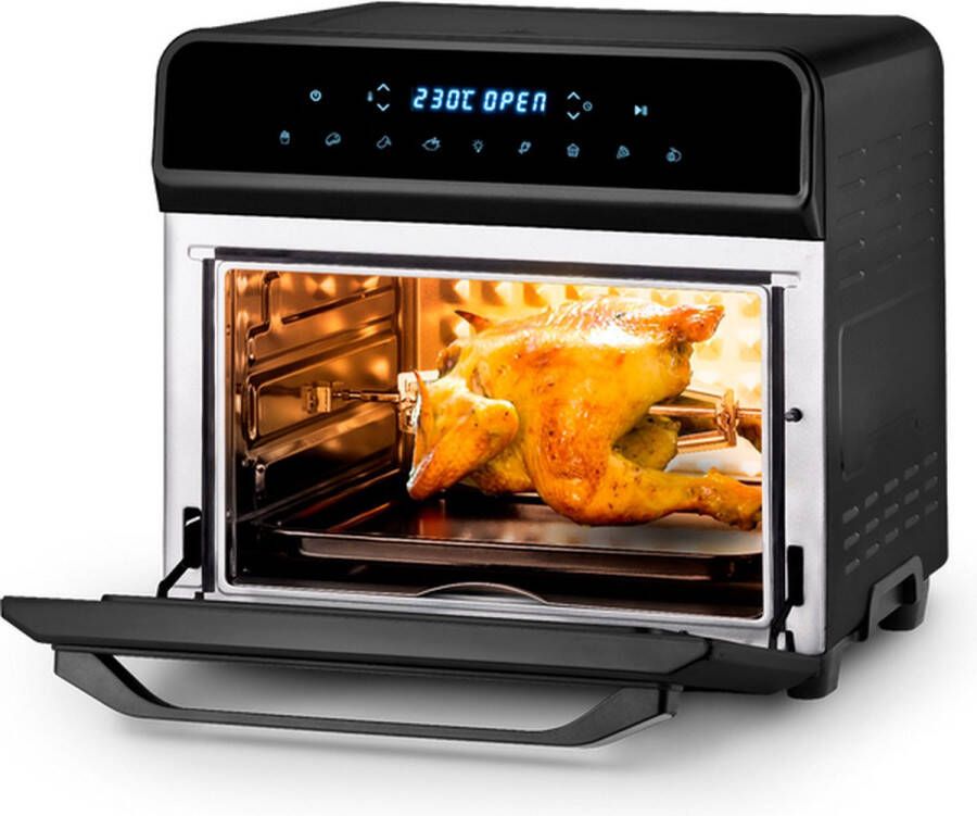 UFESA 72805358 friteuse Enkel 23 l Vrijstaand 1800 W Heteluchtfriteuse Zwart