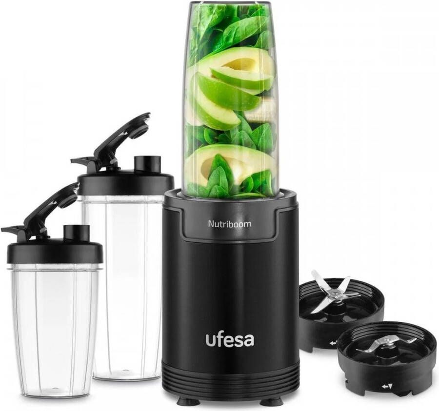 UFESA Nutriboom Blender 900 Watt incl. 2 drinkbekers - Foto 2
