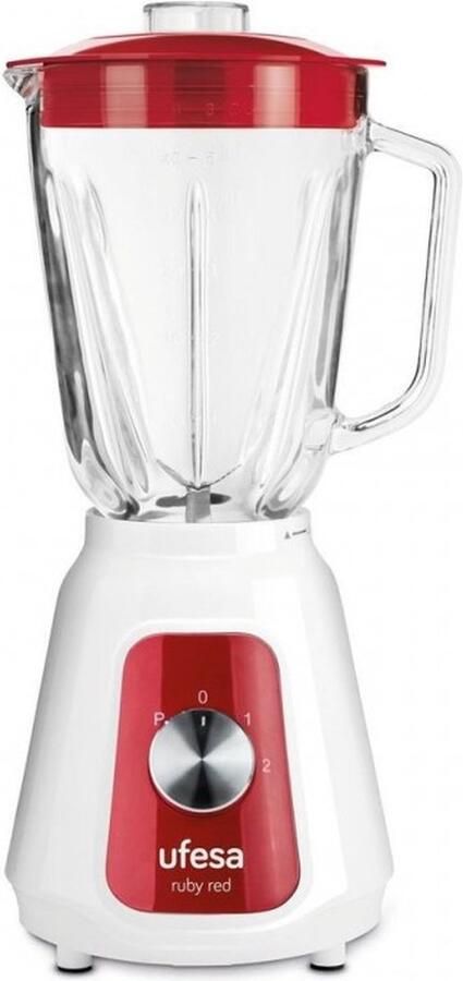 UFESA BS4717 Ruby Red Blender Glasbokaal 1500W