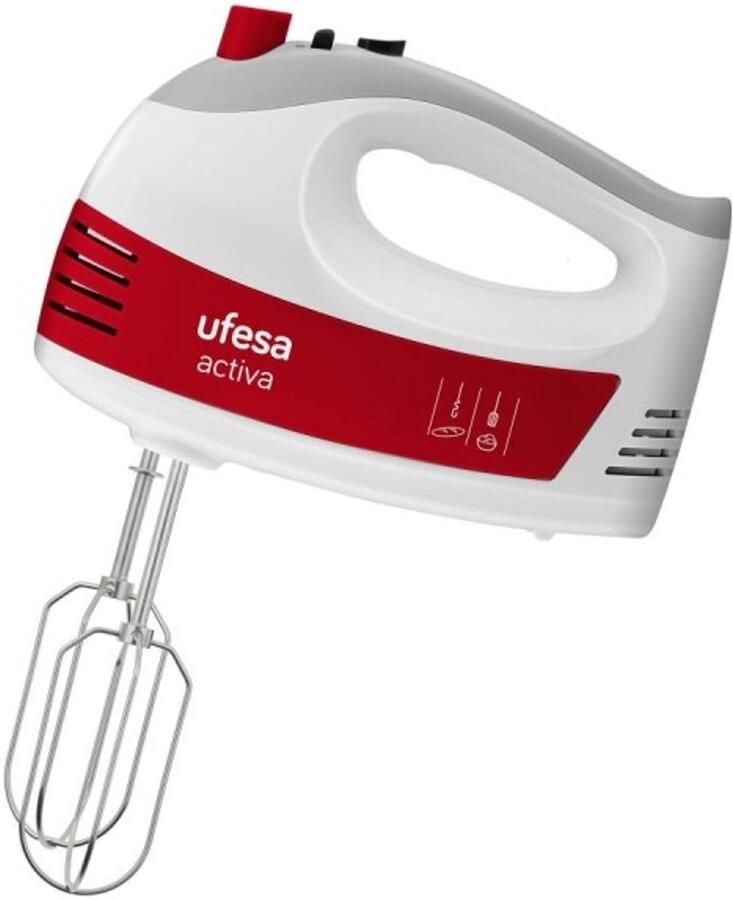 UFESA BV4650 ACTIVA Handmixer 400 W Rood Wit