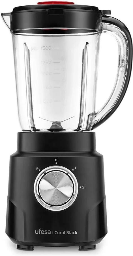 UFESA Coral Black Blender 600W 1 5 L Zwart
