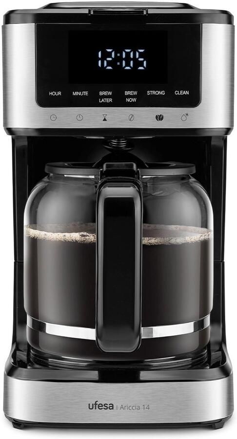 UFESA Drip Koffiemachine 71606101 Zwart