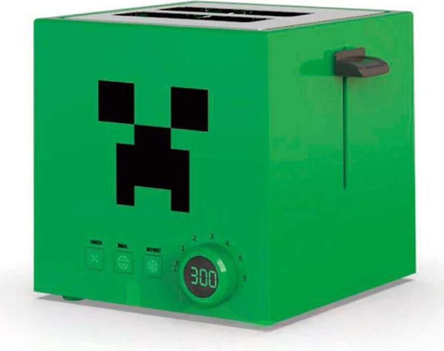 Ukonic Minecraft Creeper Vierkante Broodrooster