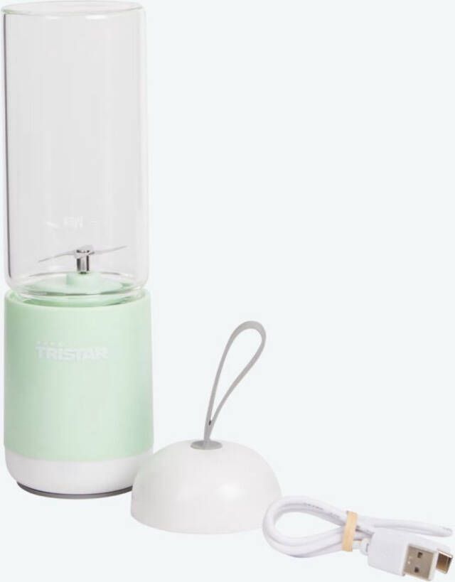 Unbranded Tristar draagbare mini blender Smoothie blender Groen 380 ml