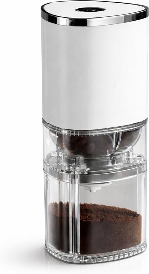 Unbrandedn De Moi Koffiemolen Elektrische Koffiemolen Keramisch Maalkern 25gram Wit