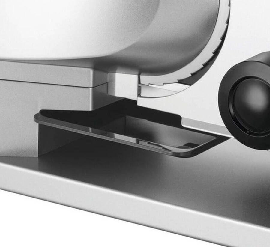 Unold 78826 snijmachine Electrisch 100 W Zwart Zilver Aluminium Roestvrijstaal Staal