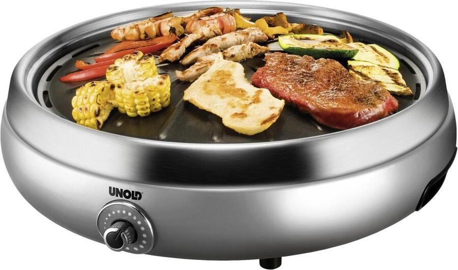 Unold 58546 Asia Grill Zilver - Foto 1