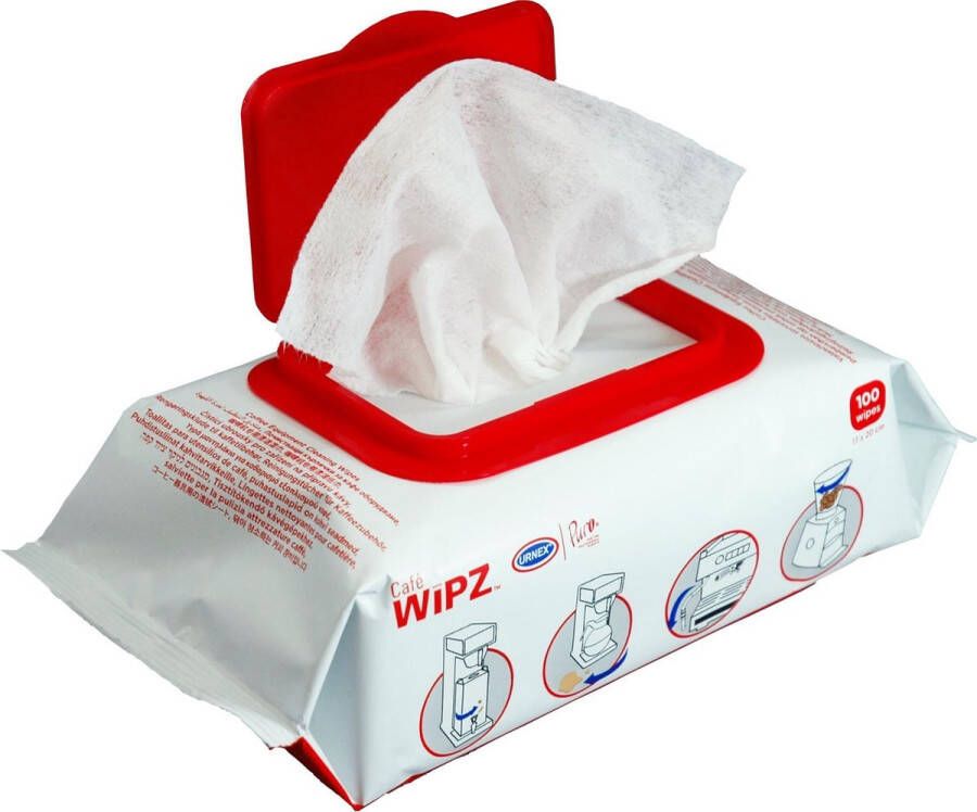 Urnex Café Wipz™ Koffiemachine Reinigingsdoekjes