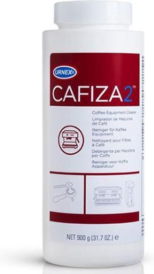 Urnex Cafiza 2 Koffiemachinereiniger 900 gram Reinigingspoeder voor Espressomachine