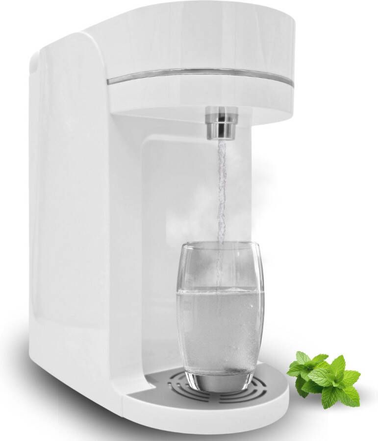 V&M Home Smart Touch Heetwaterdispenser In 3 Seconden Heet Instant Waterkoker Heetwatertap Geheugenfunctie Wit