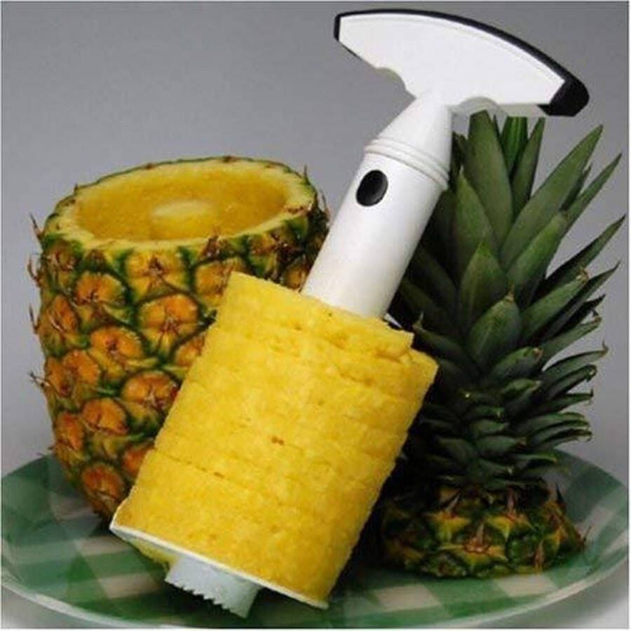 VacuVin ananassnijder wit medium