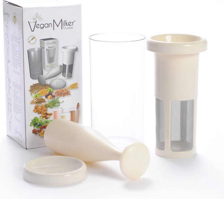 ChufaMix Vegan Milker Classic ( )- plantaardige melk van noten granen of zaden 1 liter in minuut Inclusief Engels e-boek met recepten - Foto 2
