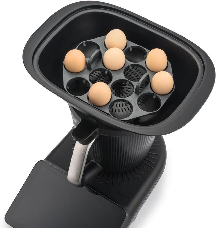Vellaro Eierkoker EggFUSION Voor 14 Eieren BPA-vrije Kunststof Eierhouder Voor Monsieur Cuisine en Thermomix