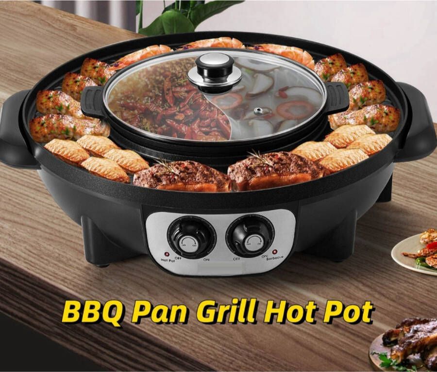 Velox Koreaanse Bbq Hotpot Electrisch Korean Bbq Koreaanse Grill Koreaanse Grill En Hotpot Set Korean Bbq Grill