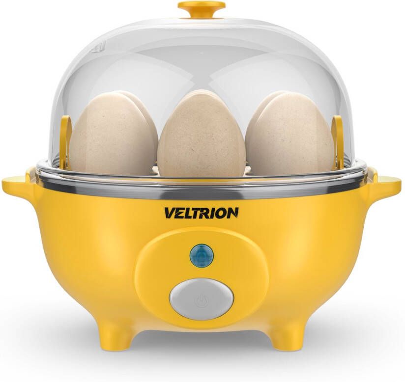 VELTRION Eierkoker Elektrisch 7 Eieren Koken Pocheren Roerei Omelet Vaatwasbestendig -incl. Maatbeker en Eierprikker - Foto 2