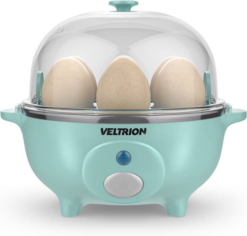 VELTRION Eierkoker Elektrisch 7 Eieren Koken Pocheren Roerei Omelet Vaatwasbestendig -incl. Maatbeker en Eierprikker - Foto 2