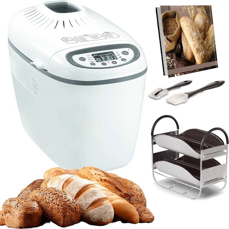 Veltro Broodbakmachine Broodsnijmachine Broodbakmachines Wit